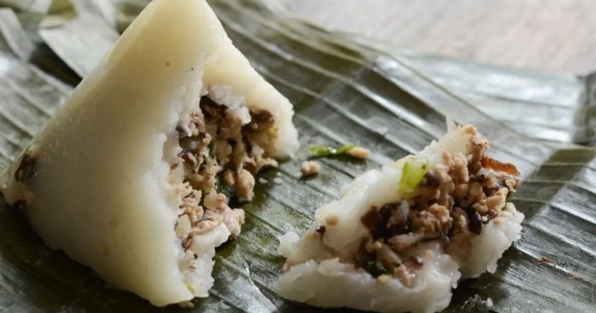 Cách làm bánh giò bằng bột bánh cuốn mềm mịn, đơn giản