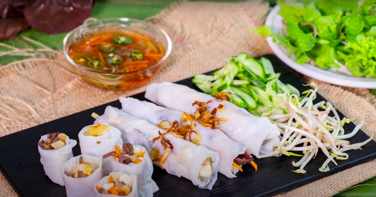 Nhân bánh cuốn chay – Bí quyết tạo nên món bánh cuốn chay thanh đạm