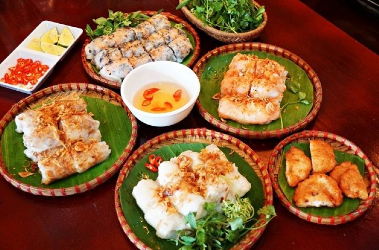 Bánh cuốn chả mực Minh Sơn