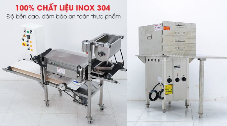 Địa chỉ mua máy tráng bánh cuốn công nghiệp tại Hà Nội Các dòng máy tráng bánh cuốn công nghiệp tại Hà Nội, Newsun