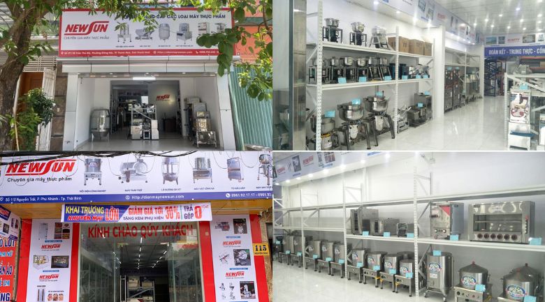 Các địa điểm bán máy tráng bánh cuốn công nghiệp trên toàn quốc