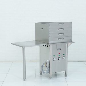 Máy tráng bánh cuốn khay điện may trang banh cuon khay dung dien ava3
