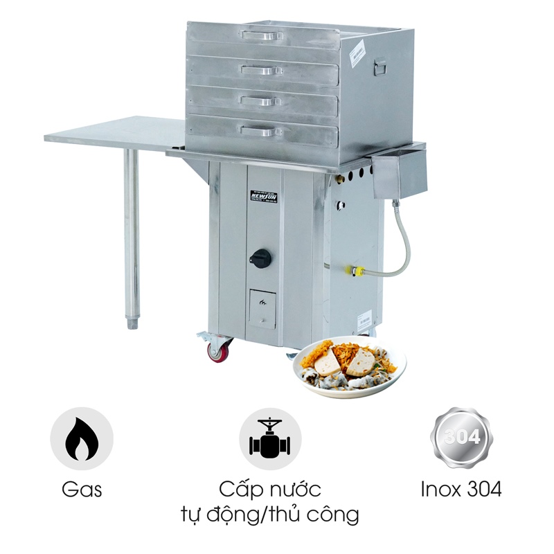 may-trang-banh-cuon-khay-dung-gas-ava may trang banh cuon khay dung gas ava