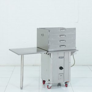 Máy tráng bánh cuốn khay gas may trang banh cuon khay dung gas ava5