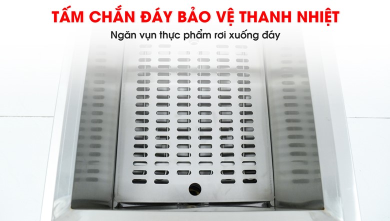Bếp chiên điện tử 32 Lít TB-86-1 Tấm chắn bảo vệ đáy